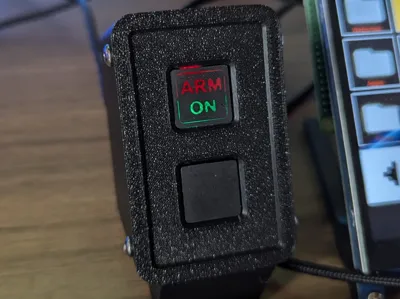 Airbus APU style PC start switch