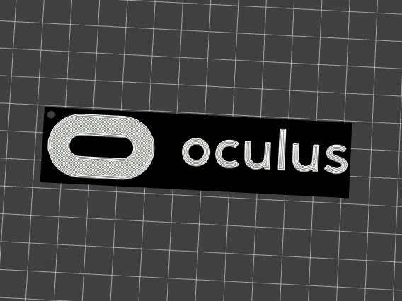 Oculus keychain