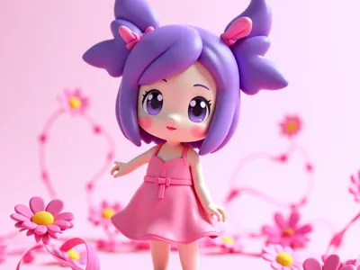 Little girl production model