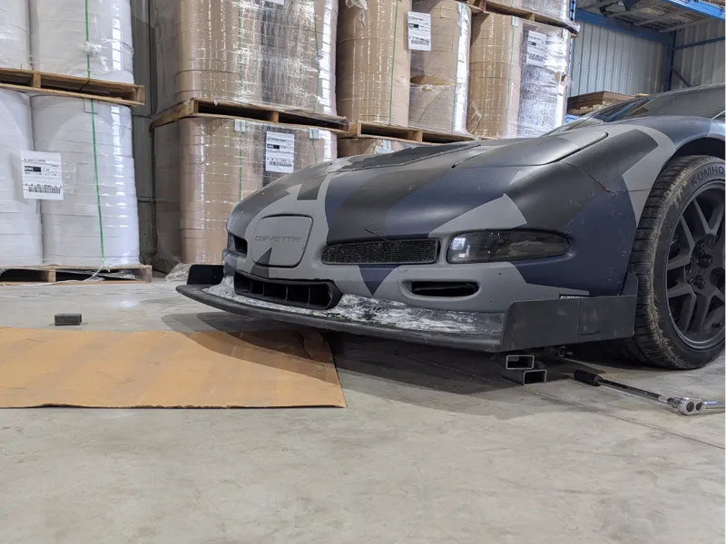 C5 Corvette splitter extension