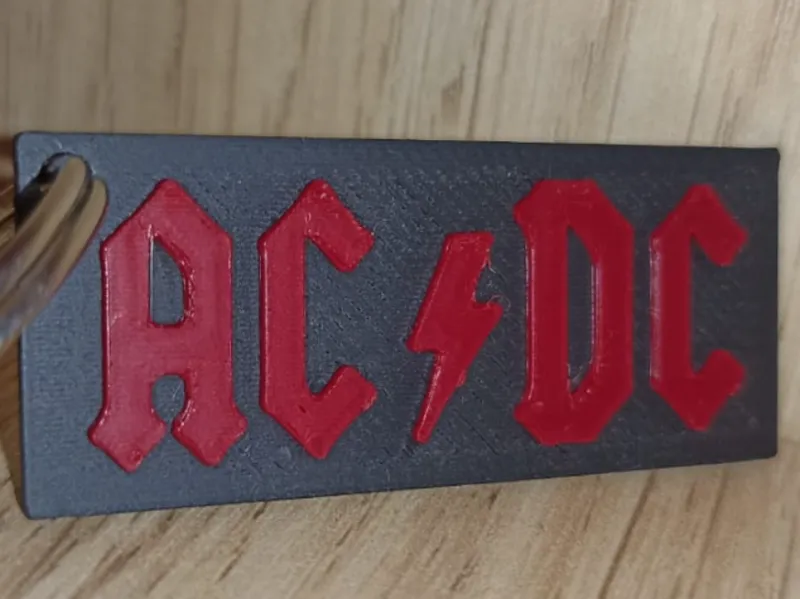 AC/DC Keychain