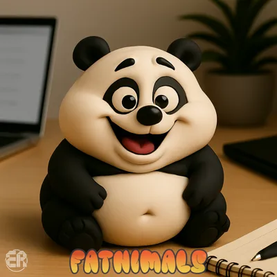 Panda – Fatnimals Collection