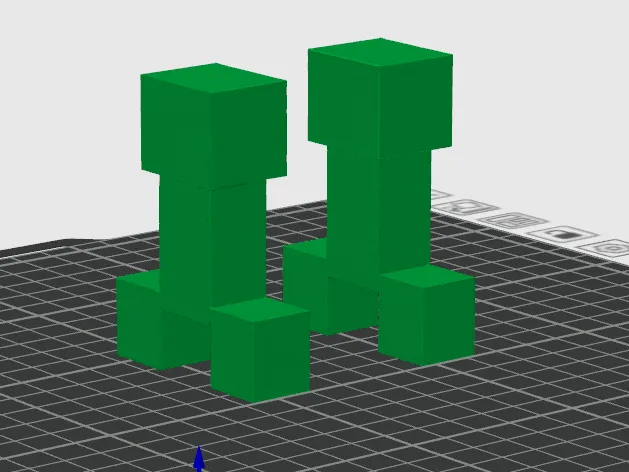 Minecraft Creeper Base model