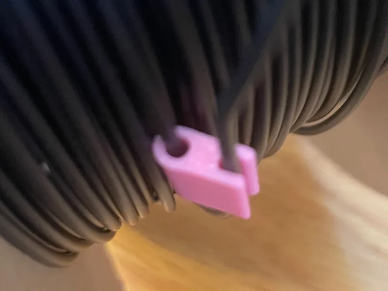Filament Clip with Hole