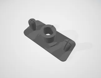 Part of a turn signal repeater (VAZ 2105/2107)
