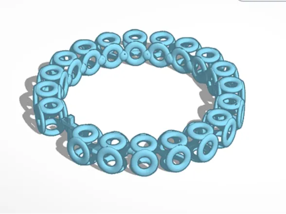 Ryan and rose cross bracelet