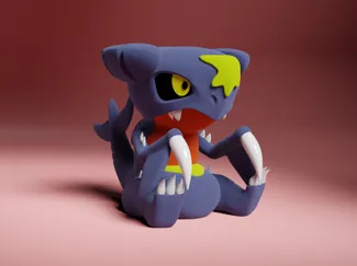 Garchomp 3d