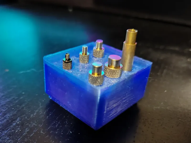 Gridfinity Heat Insert Solder Tip Holder