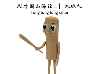 Tung Tung Tung Sahur Italian Brainrot 外国山海经木头人1.0