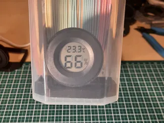 round hygrometer mount YASHE cereal box