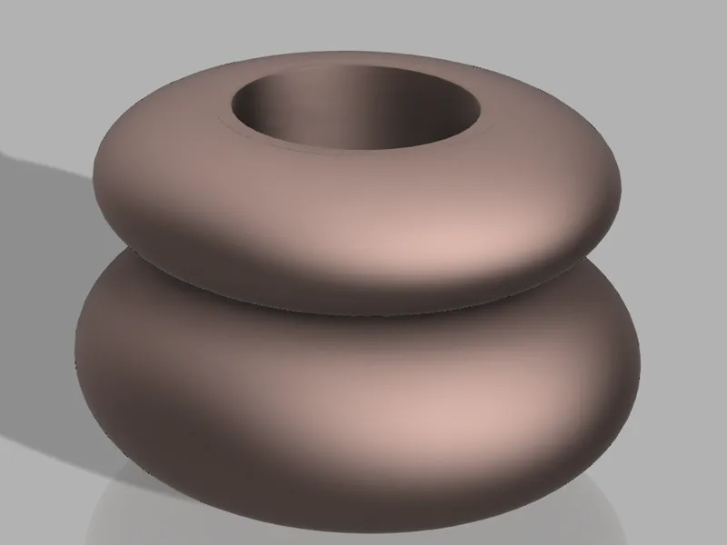 Vase Two rings