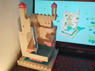 纪念碑谷：水宫Monument Valley：Water Palace【苔藓种植盒 桌面摆件】