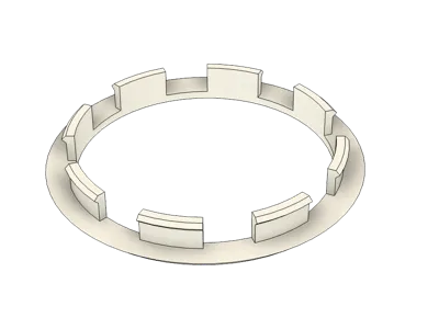 Press fitting cable entry
