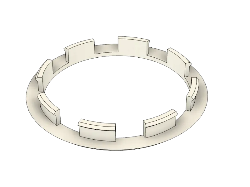 Press fitting cable entry