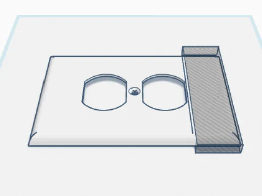 kq partial outlet cover