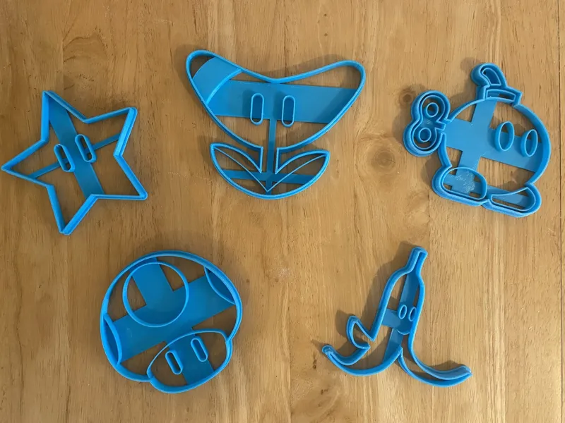 Super Mario Cookie Cutters