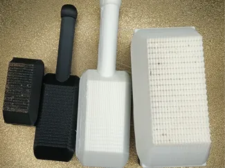 Bladeless potato peeler: Scrub / Brush