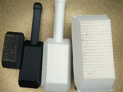 Bladeless potato peeler: Scrub / Brush 