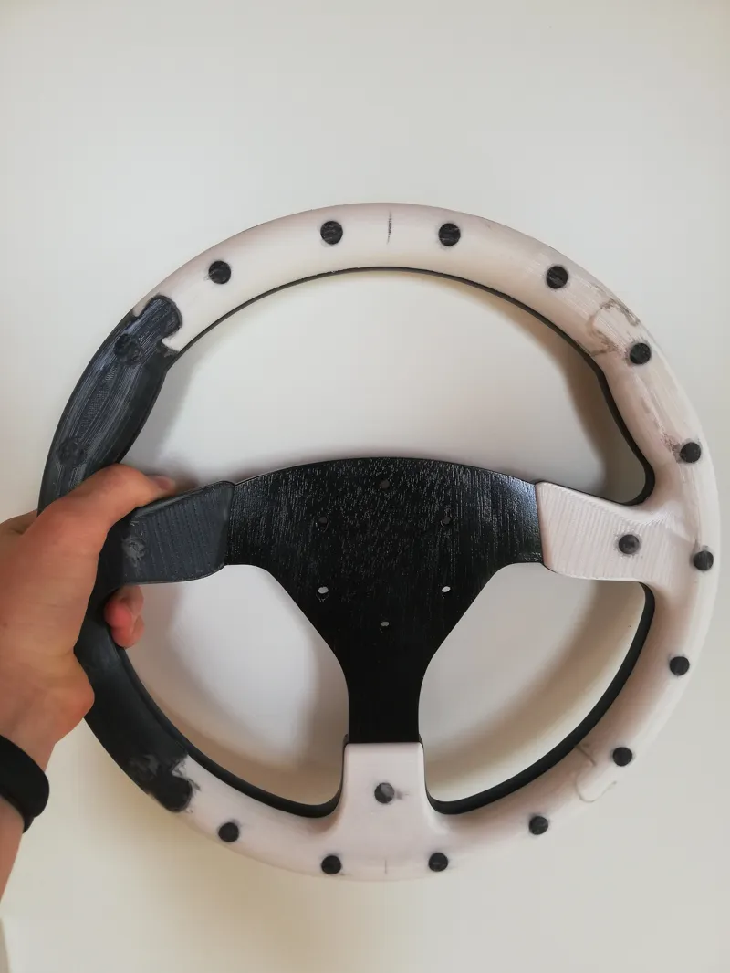 Rally/Drift simracing steering wheel (Sparco R383)