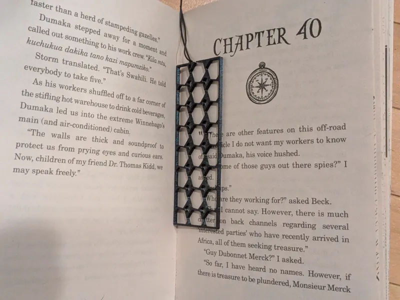 Hexagonal Bookmark