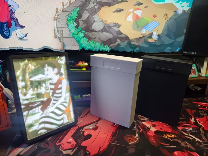 透光浮雕照片收纳盒