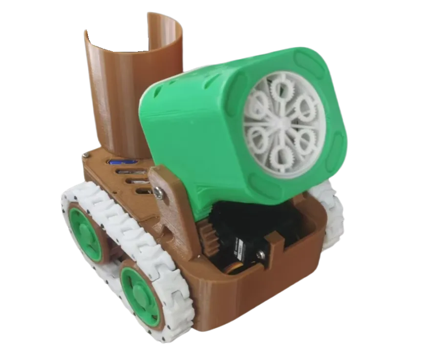 CyberBrick bubble tank, unstoppable wherever it goes - Free 3D Print ...