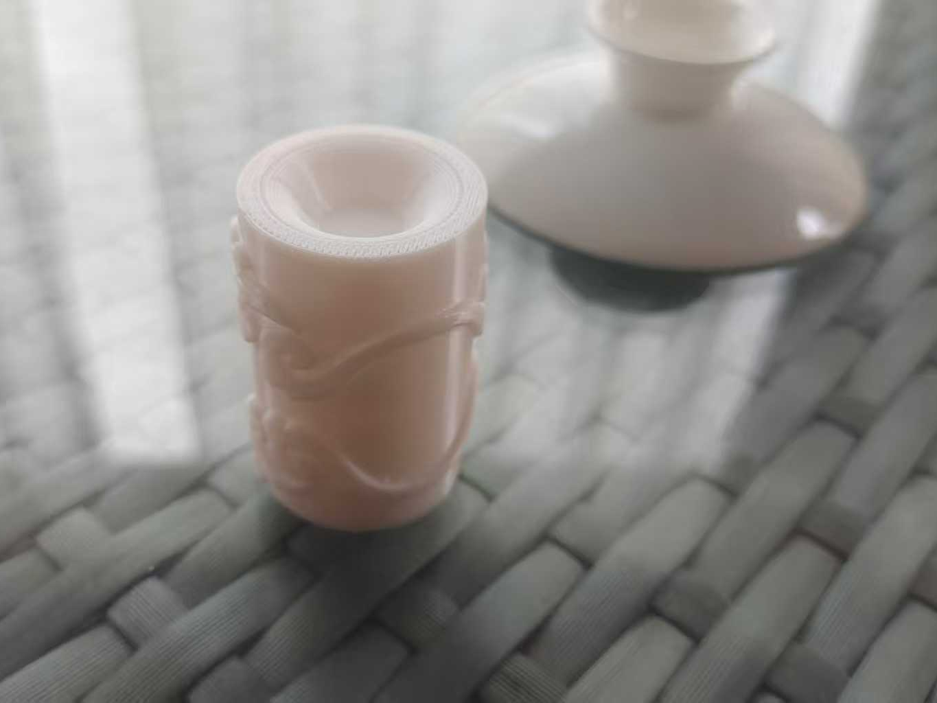 盖置  可放置茶杯盖