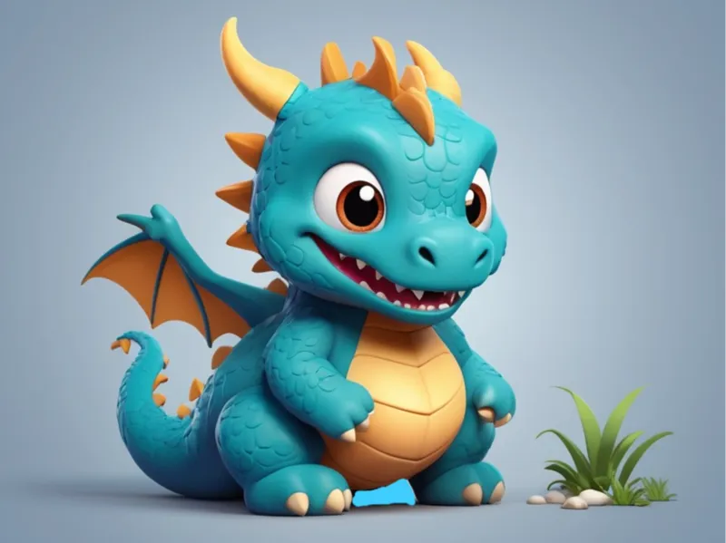 Cute Chunky Dragon