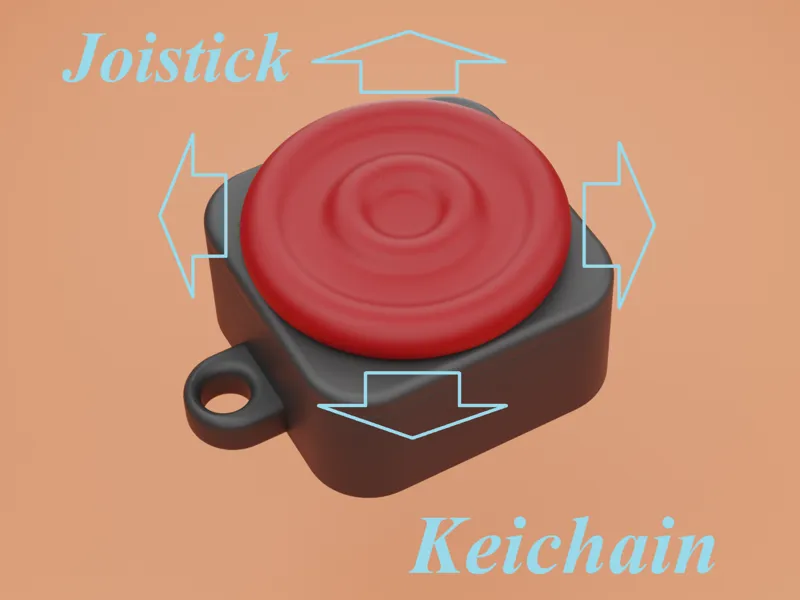 Fidget Joistick keychain
