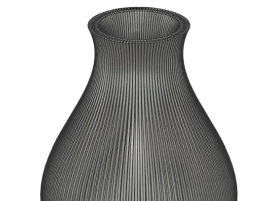 3d printed vase