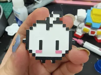 钥匙扣祝尼魔【自行涂色版】（星露谷）