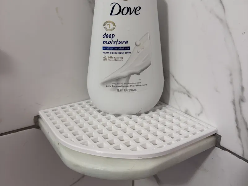 Shower Shelf Riser / Shelf Drainage