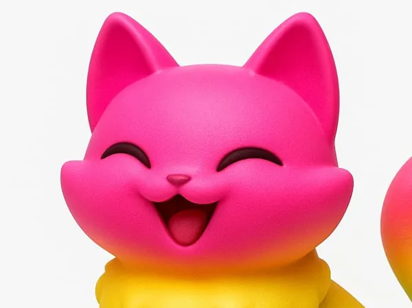 Figurine chat mignon