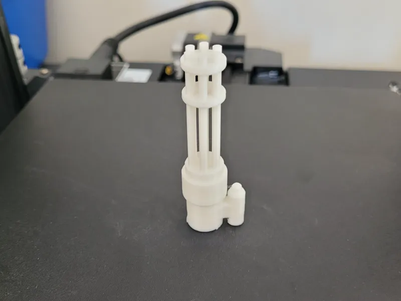 Minigun Keychain