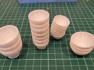 Stackable Paint Mixing Cups