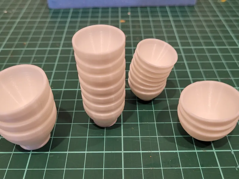 Stackable Paint Mixing Cups