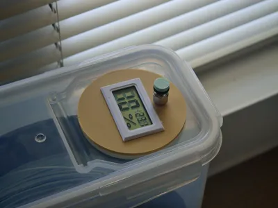 4L Rice Bucket Lid (with Seal) Hygrometer Cover