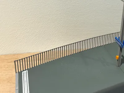 H0 Scale fence 
