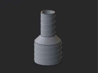 Garden hose adapter 34x18mm