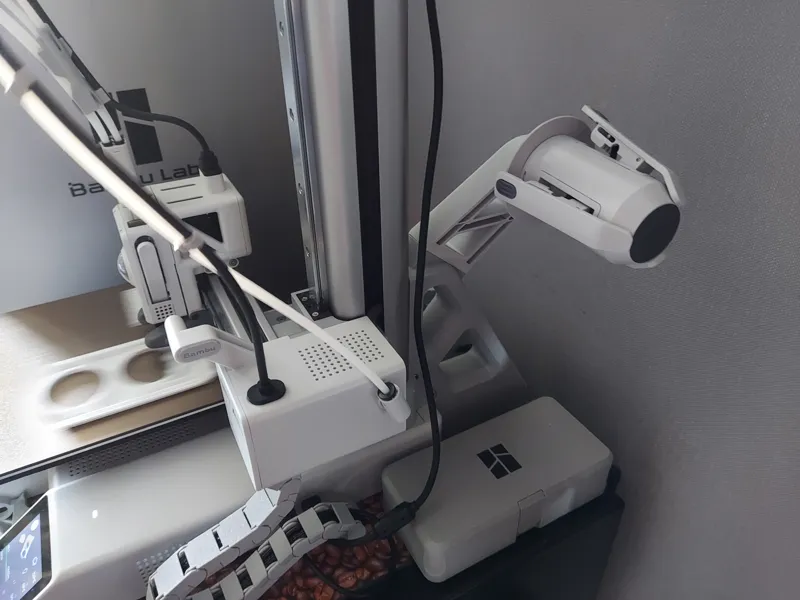 Bambu Lab A1 mini Z-axis Stiffener w/ spoolholder