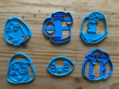 Family Guy Cookie Cutters