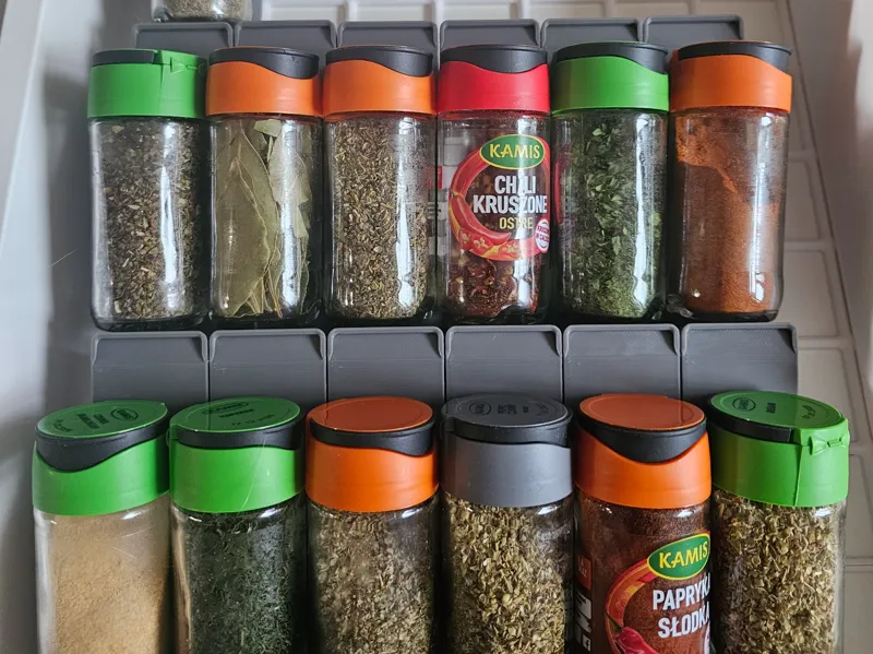 Gridfinity Modular Spices Oranizer
