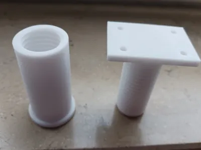 Adjustable kitchen feet/plinth for base cabinets