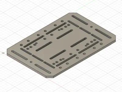 Miniature Car Chassis (Compliant with Electronic Design Contest Dimensions)