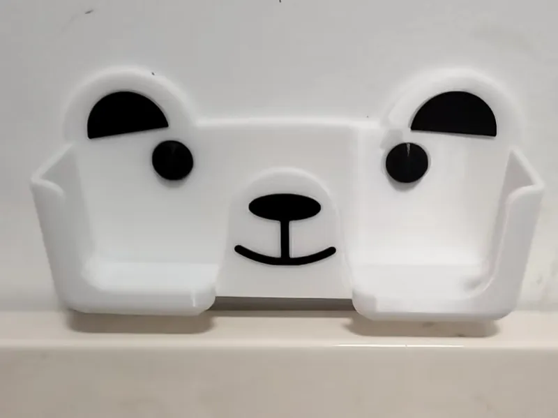 小熊床头眼镜盒