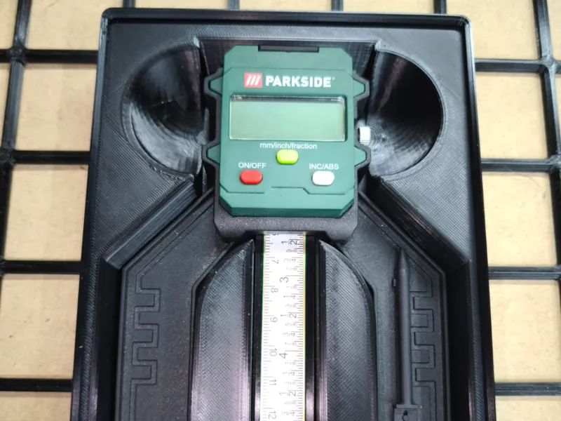 Gridfinity PARKSIDE Digital Height Gauge Holder