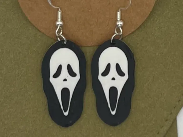 Ghostface earrings