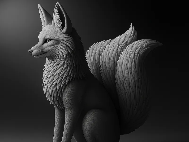 three tailed fox