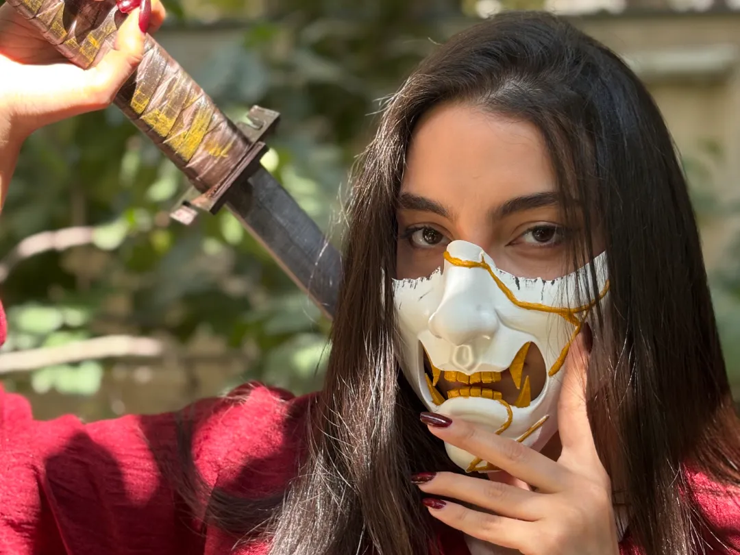 Ghost of yotei by sara137 MakerWorld: Download Free 3D Models - 3D model önizlemesi