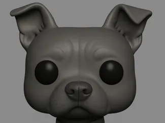 Funko style Pitbull